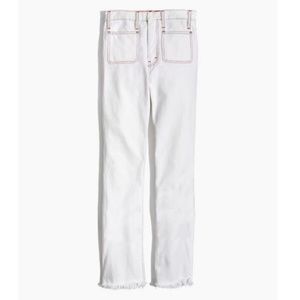 Madewell Jeans - Madewell Bootcut white jeans Madewell Jeans - Madewell Bootcut white jeans